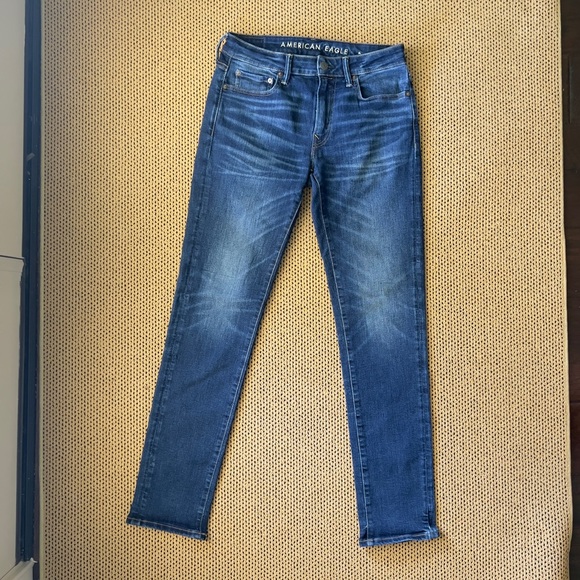 American Eagle Dark Wash Slim Jeans - Picture 1 of 4